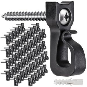 60 Q-Hanger Hooks for Christmas Light Display