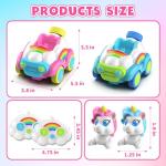 Christmas Lights Synchronized Music Remote Control Car Set
