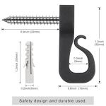 60 Q-Hanger Hooks for Christmas Light Display