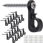 20 Q-Hanger Christmas Lights Clips for Easy Setup