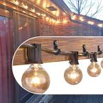 20 Q-Hanger Christmas Lights Clips for Easy Setup