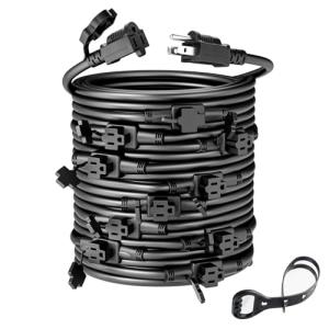 Yodotek 50FT 16 Gauge Power Extension Cord