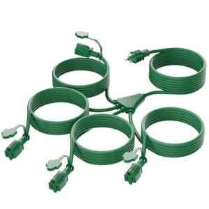 31FT Outdoor Christmas Lights Extension Cord