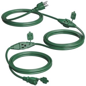 25 FT Outdoor Power Cord for Christmas Lights