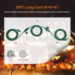 25 FT Outdoor Power Cord for Christmas Lights