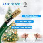 31FT Outdoor Christmas Lights Extension Cord