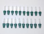 20 Mini Clear Christmas Light Bulbs for Music