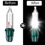 200 Mini Incandescent Christmas Tree Light Bulbs