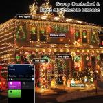 Music Sync Color Changing Christmas Lights 66ft