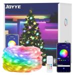 Smart 24-Foot LED Strip Lights with Music Sync