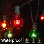 Multicolor G40 Christmas Light Bulbs - 25 Pack