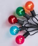 Multicolor G40 Christmas Light Bulbs - 25 Pack