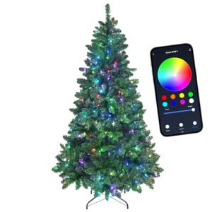 7ft App-Controlled Christmas Tree with Music Sync