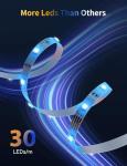 Aigostar 65.6ft Music Sync LED Strip Lights
