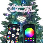 7ft App-Controlled Christmas Tree with Music Sync