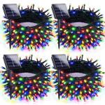 4pk Solar Christmas Lights with Music Sync