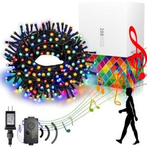 Synchronized Music Christmas Lights with Motion Sensor