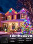 4pk Solar Christmas Lights with Music Sync
