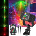 DJ Laser Party Lights - Sound Activated LED Disco