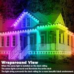 150FT Outdoor RGB Music Sync Christmas Lights