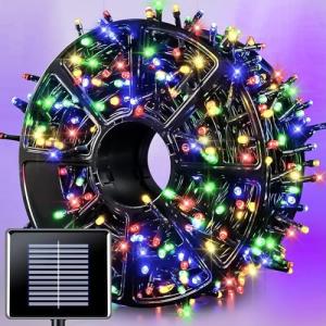 600 LED Solar Christmas Lights with Music Sync
