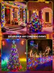 4pk Solar Christmas Lights with Music Sync