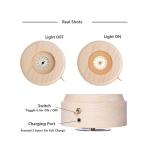 3D Crystal Ball Music Box with LED Projection