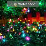 Colorful Solar Christmas String Lights with Music Sync