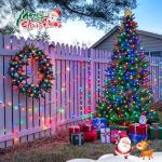600 LED Solar Christmas Lights with Music Sync