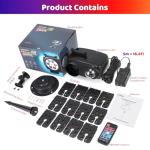 NACATIN 2-in-1 Ocean Wave LED Projection Lights