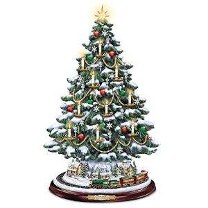 Thomas Kinkade Musical Tabletop Tree with Lights