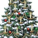 Thomas Kinkade Musical Tabletop Tree with Lights