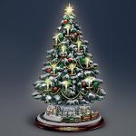 Thomas Kinkade Musical Tabletop Tree with Lights