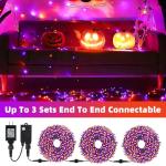 VTECHOLOGY 300 LED Orange & Purple Music Lights