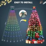 Astraea Music-Synchronized 200 LED Christmas Lights