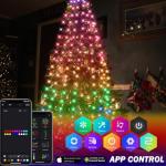 Astraea Music-Synchronized 200 LED Christmas Lights
