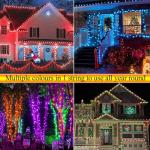 Smart Color Changing Christmas Lights, 72ft String