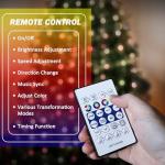 Astraea Music-Synchronized 200 LED Christmas Lights