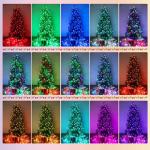 Smart Color Changing Christmas Lights, 72ft String