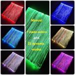 LED Fiber Optic Backpack with Music Sync Lights