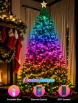 Rainbow Music Sync Fairy Lights, 66FT/20M