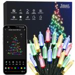 Smart Color Changing Christmas Lights, 65ft, WiFi App
