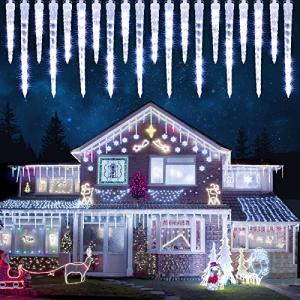 Joomer 13FT Icicle Lights, 320 LED Musical Display