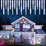 Joomer 13FT Icicle Lights, 320 LED Musical Display