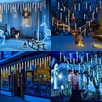 Joomer 13FT Icicle Lights, 320 LED Musical Display