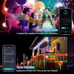 Rainbow Music Sync Fairy Lights, 66FT/20M