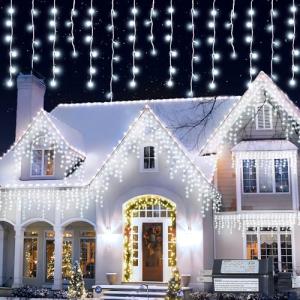 Qunlight 300 LED Music Sync Icicle Lights
