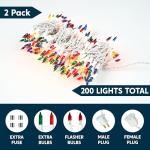 Synchronized Mini Multicolor Christmas String Lights