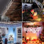 Joomer 13FT Icicle Lights, 320 LED Musical Display