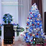 Smart Color Changing Christmas Lights, 65ft, WiFi App